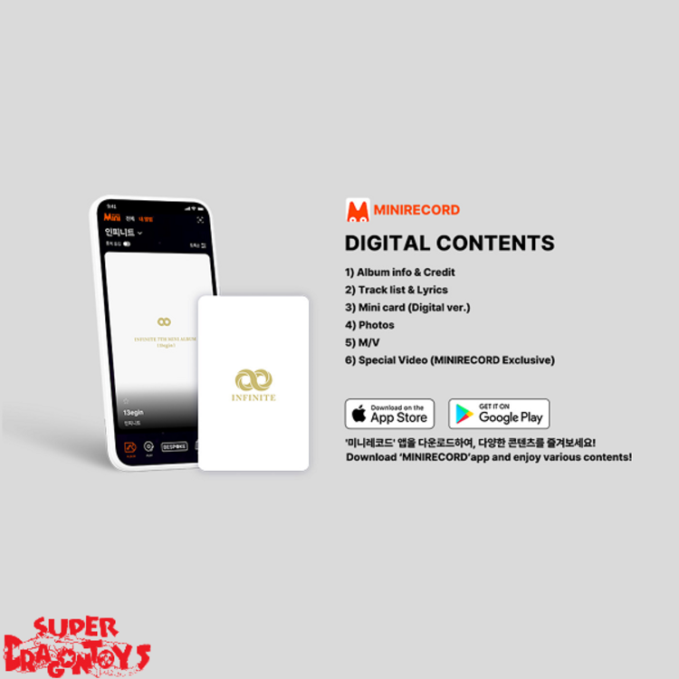 INFINITE (인피니트) - 13EGIN - 7TH MINI ALBUM (PLATFORM VERSION)