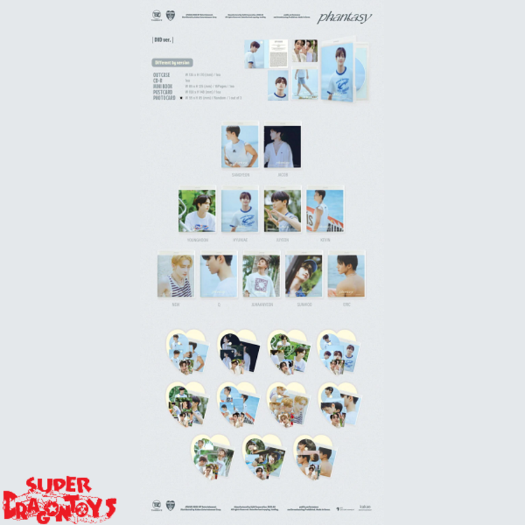 THE BOYZ (더보이즈) - CHRISTMAS IN AUGUST - [DVD VER.] - 2ND ALBUM [PT. 1]