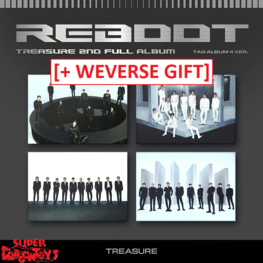 TREASURE - REBOOT - [TAG ALBUM] - 2ND FULL ALBUM + [WEVERSE GIFT]