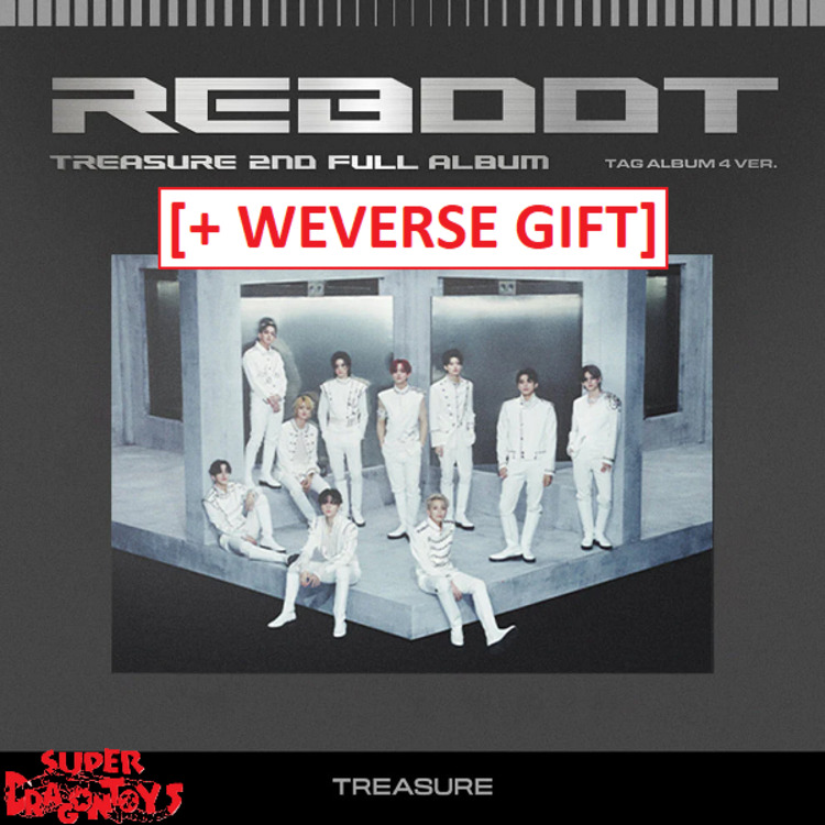 TREASURE - REBOOT - [TAG ALBUM] - 2ND FULL ALBUM + [WEVERSE GIFT]