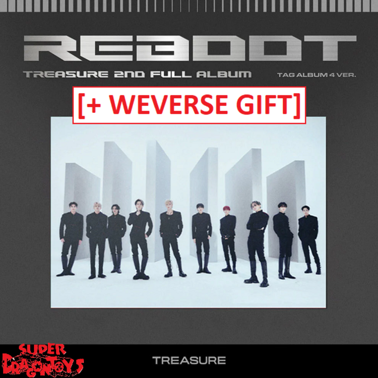 TREASURE - REBOOT - [TAG ALBUM] - 2ND FULL ALBUM + [WEVERSE GIFT]
