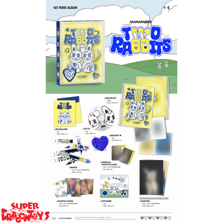 MAMAMOO+ (마마무) - TWO RABBITS [PHOTOBOOK VERSION] - 1ST MINI ALBUM