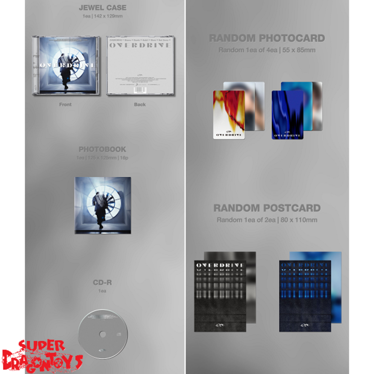 I.M (아이엠) [MONSTA X] - OVERDRIVE - [LIMITED EDITION / JEWEL VER.] - 2ND EP ALBUM