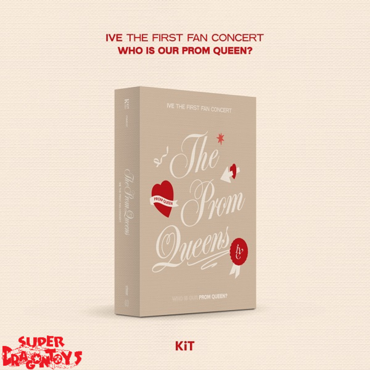 IVE (아이브) - THE FIRST FAN CONCERT [THE PROM QUEENS] - [KIT VIDEO + PHOTOBOOK] PACKAGE