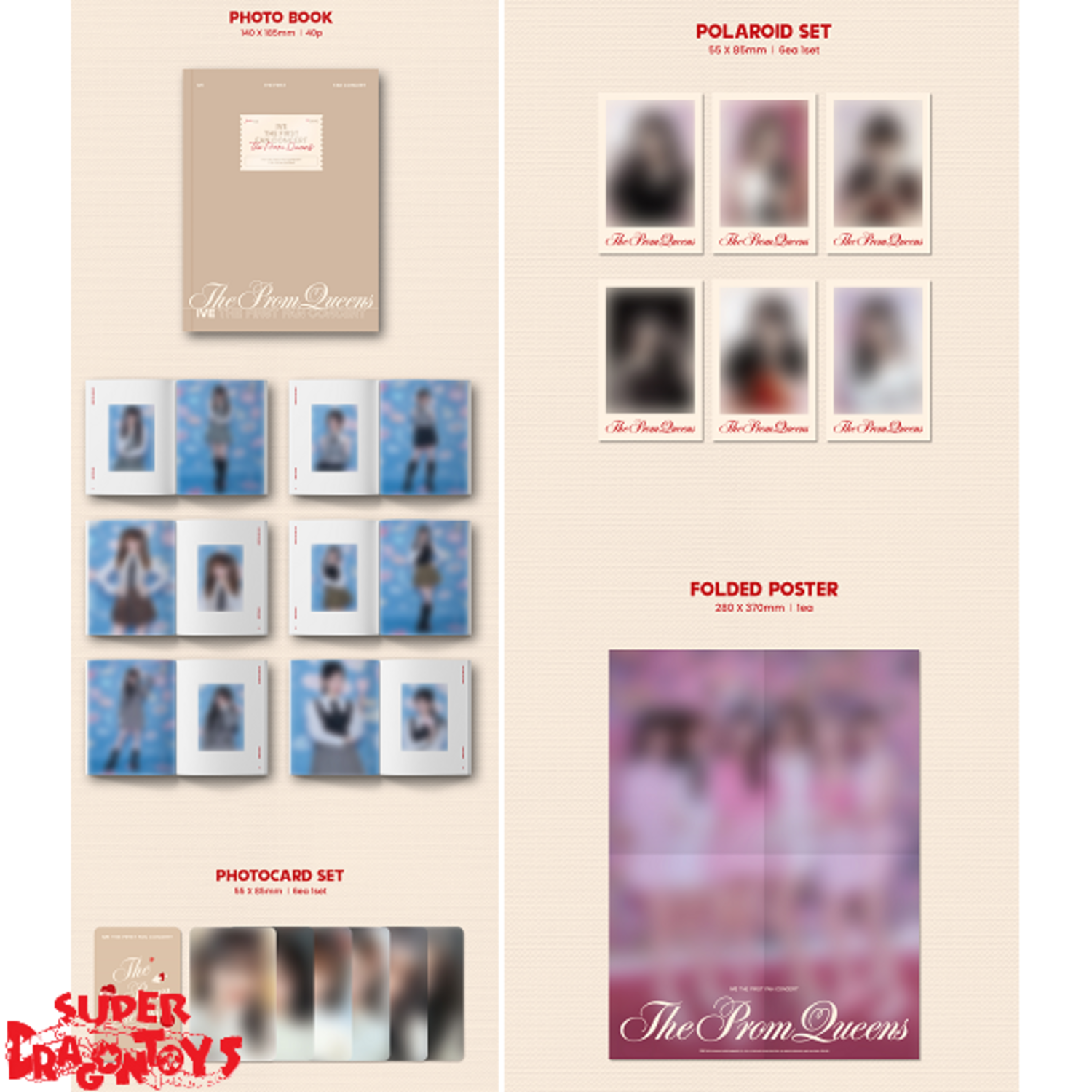 IVE (아이브) - THE FIRST FAN CONCERT [THE PROM QUEENS] - [KIT
