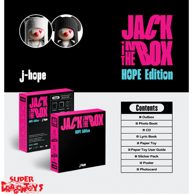 J-HOPE [BTS] - JACK IN THE BOX - [HOPE EDITION] - 1ST MINI ALBUM