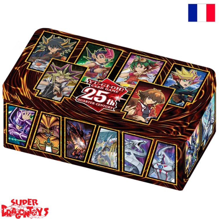 KONAMI YUGIOH TCG - BOITE DU 25EME ANNIVERSAIRE "LES HÉROS DU DUEL" - EDITION FRANCAISE