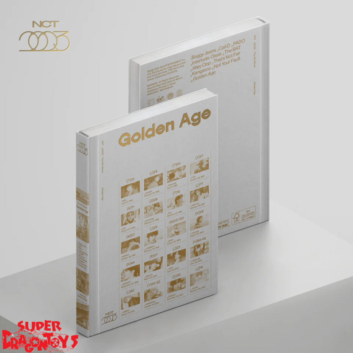 NCT - GOLDEN AGE - [ARCHIVING VER.] - 4TH ALBUM - SUPER DRAGON TOYS