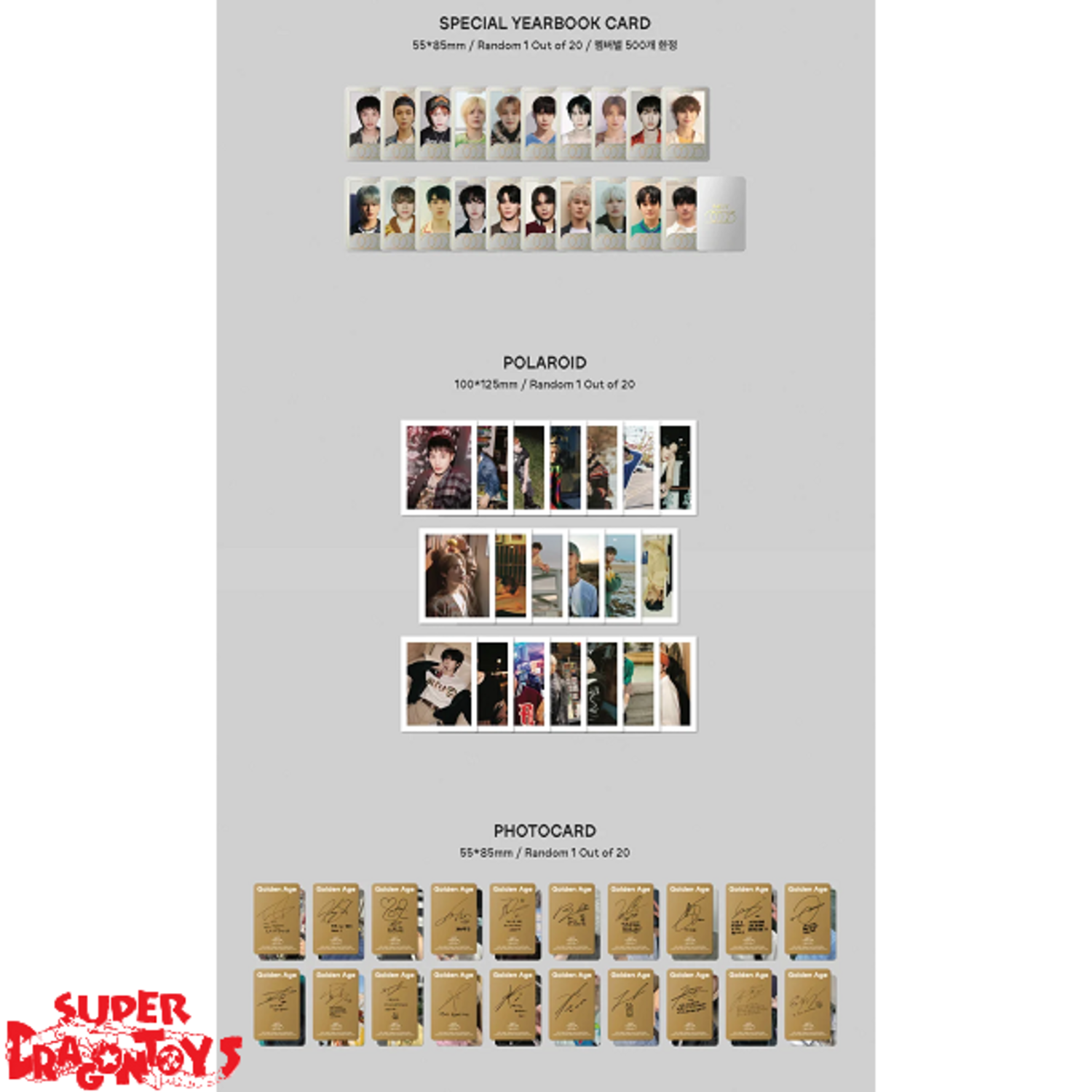 NCT - GOLDEN AGE - [ARCHIVING VER.] - 4TH ALBUM - SUPER DRAGON TOYS
