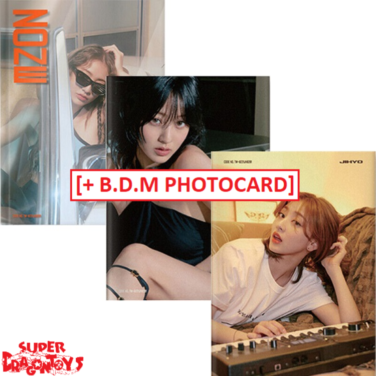 JIHYO (박지효) [TWICE] - ZONE - 1ST MINI ALBUM + [B.D.M PHOTOCARD]