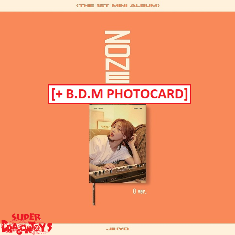 JIHYO (박지효) [TWICE] - ZONE - 1ST MINI ALBUM + [B.D.M PHOTOCARD]