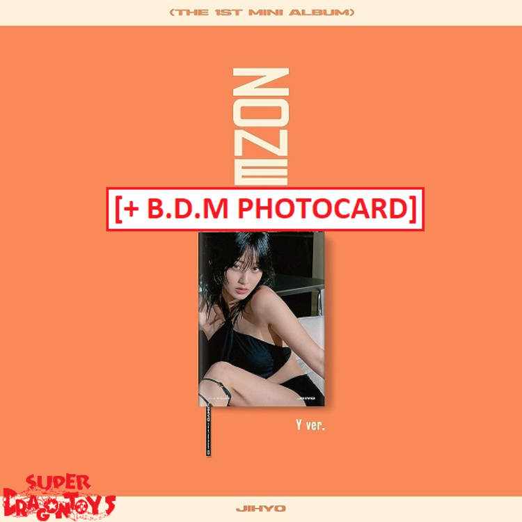 JIHYO (박지효) [TWICE] - ZONE - 1ST MINI ALBUM + [B.D.M PHOTOCARD]