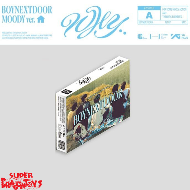 BOYNEXTDOOR (보이넥스트도어) - [WHY..] - 1ST EP + [ON-PACK FOLDED POSTER]