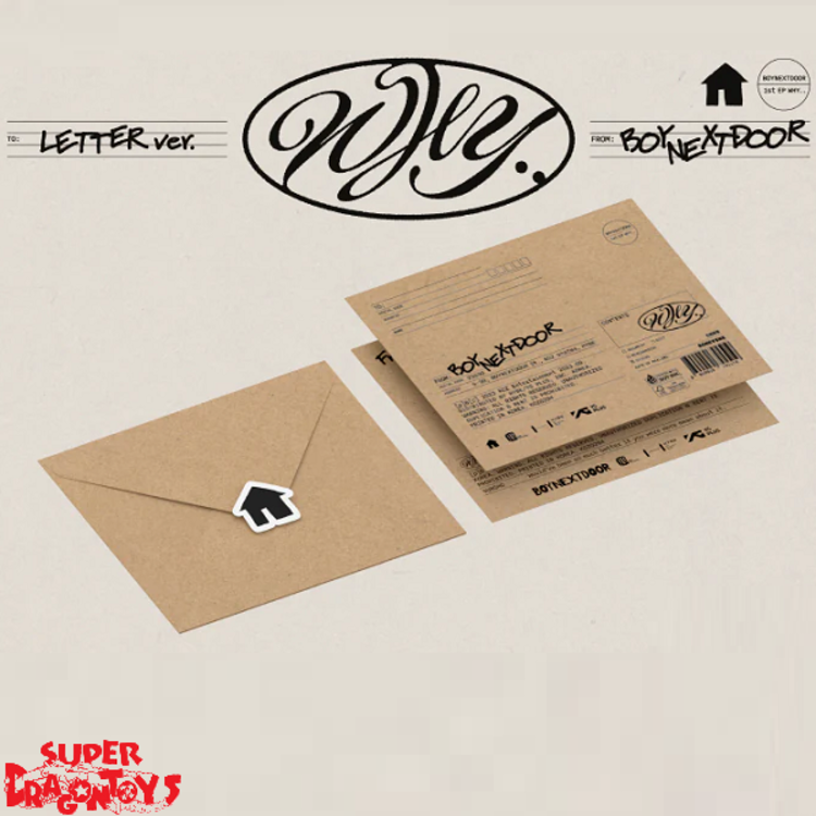 BOYNEXTDOOR (보이넥스트도어) - [WHY..] - [LETTER VER.] - 1ST EP