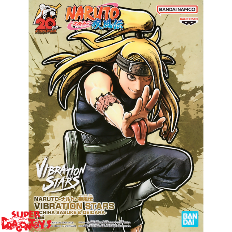 BANPRESTO NARUTO SHIPPUDEN - DEIDARA [BATTLE DAMAGE] - "VIBRATION STARS" COLLECTION