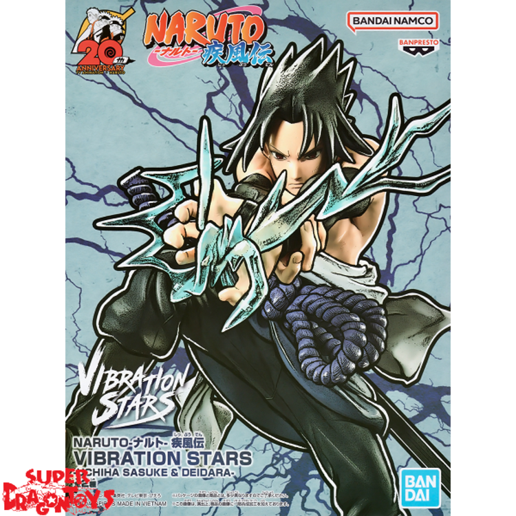 BANPRESTO NARUTO SHIPPUDEN - UCHIHA SASUKE [BATTLE DAMAGE] - "VIBRATION STARS" COLLECTION