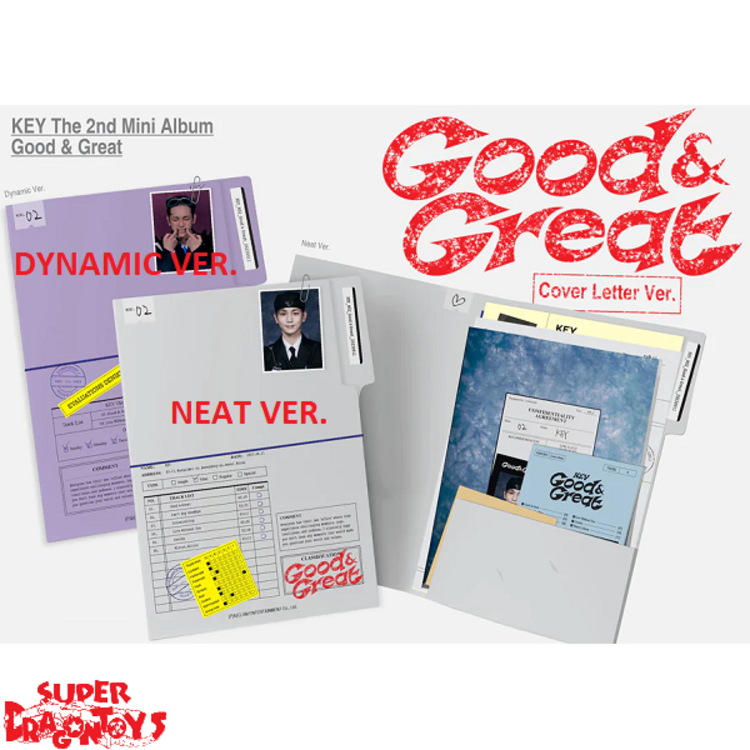 KEY (키) [SHINEE] - GOOD & GREAT - [COVER LETTER VER.] - 2ND MINI ALBUM