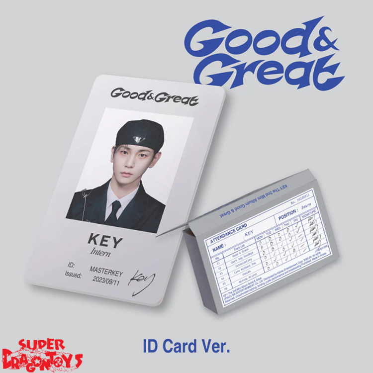 KEY (키) [SHINEE] - GOOD & GREAT - [ID CARD VER.] - 2ND MINI ALBUM