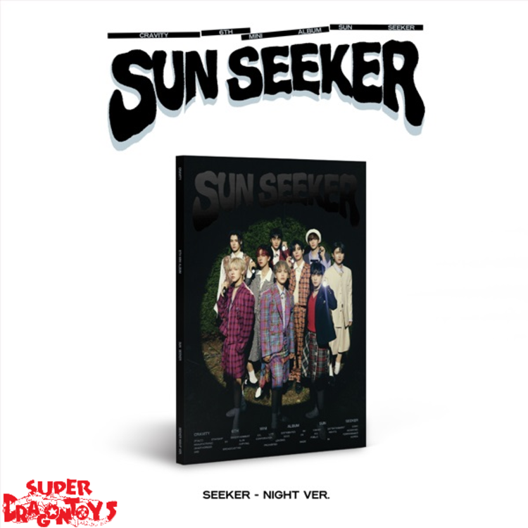 CRAVITY (크래비티) - SUN SEEKER - [SEEKER / NIGHT VER.] - 6TH MINI ALBUM