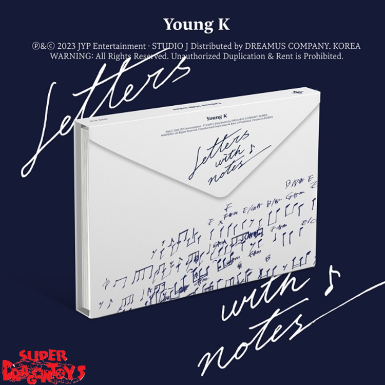 YOUNG K (영 케이) [DAY6] - LETTERS WITH NOTES - 1ST STUDIO ALBUM