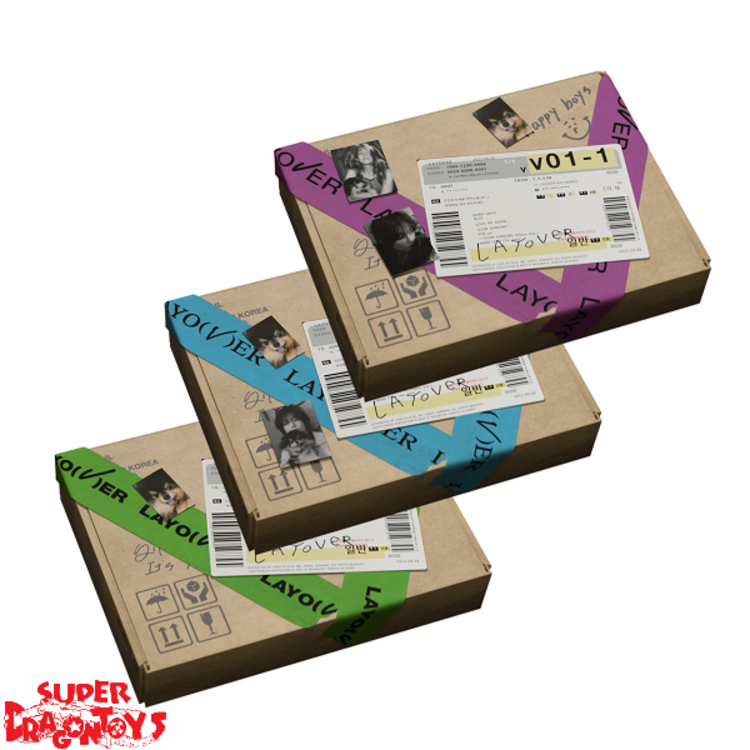 V (김태형) [BTS] - LAYOVER - 1ST SOLO ALBUM + [ON-PACK FOLDED POSTER]