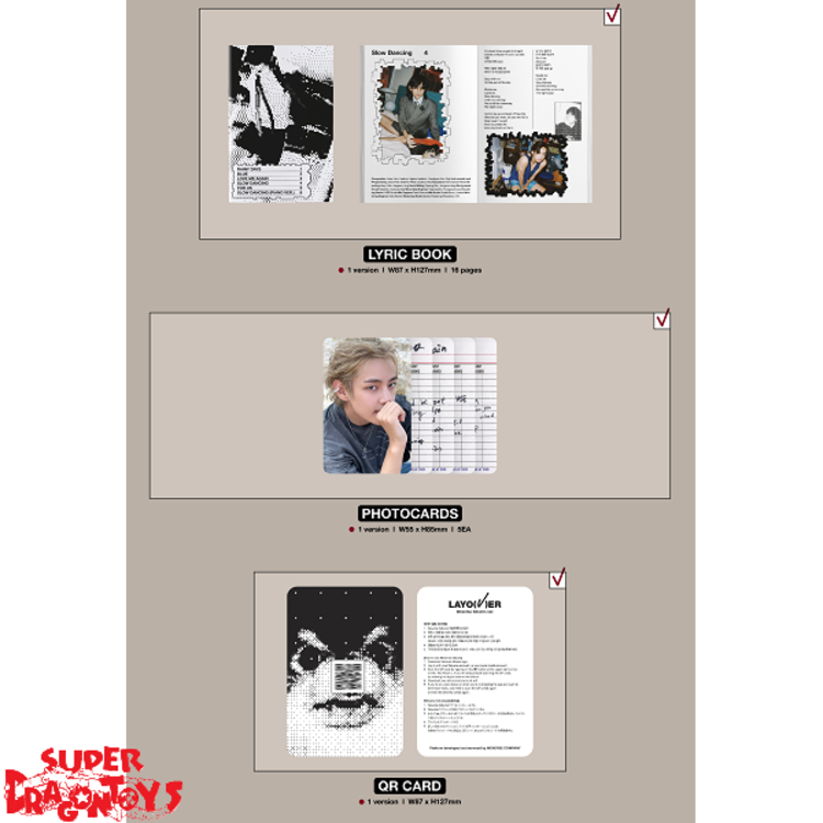 V (김태형) [BTS] - LAYOVER - [WEVERSE VER.] - 1ST SOLO ALBUM