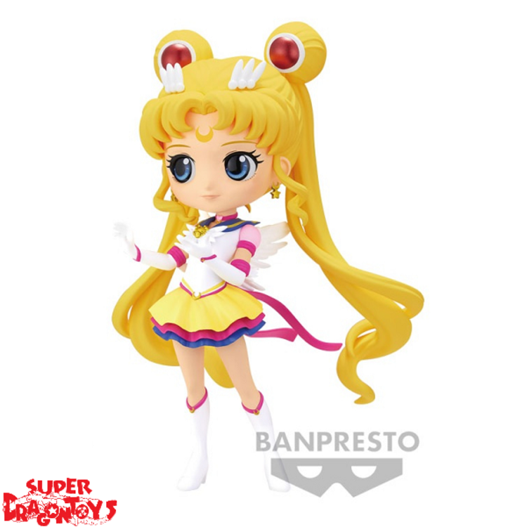 BANPRESTO SAILOR MOON COSMOS [THE MOVIE] - ETERNAL SAILOR MOON - QPOSKET [A VERSION] FIGURE