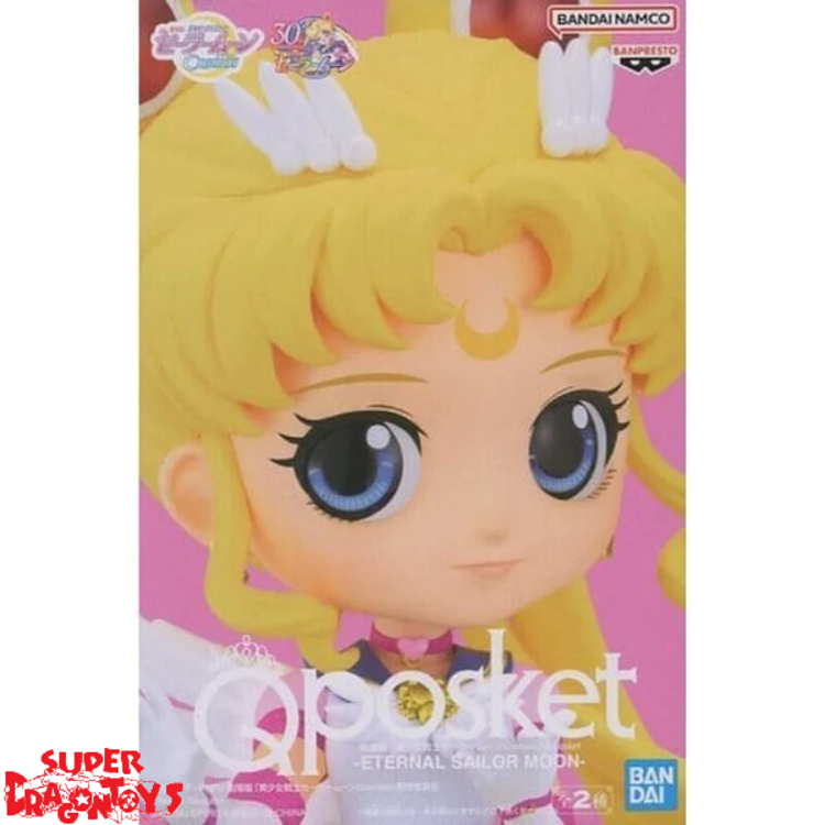 BANPRESTO SAILOR MOON COSMOS [THE MOVIE] - ETERNAL SAILOR MOON - QPOSKET [A VERSION] FIGURE