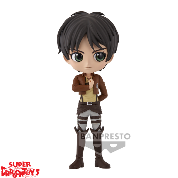 BANPRESTO ATTACK ON TITAN - EREN YEAGER - QPOSKET [A VERSION] FIGURE