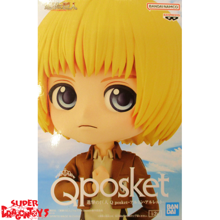 BANPRESTO ATTACK ON TITAN - ARMIN ARLERT - QPOSKET [A VERSION] FIGURE