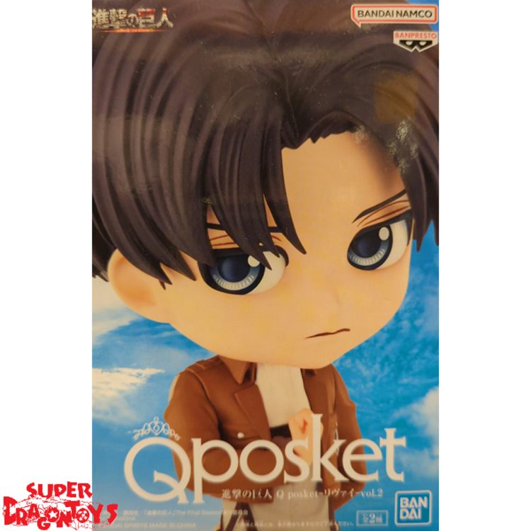 BANPRESTO ATTACK ON TITAN - LEVI - QPOSKET [A VERSION] FIGURE