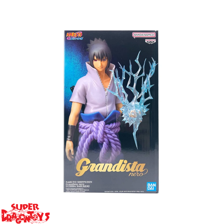 BANPRESTO NARUTO SHIPPUDEN - UCHIHA SASUKE [VER.2] - "GRANDISTA NERO" COLLECTION