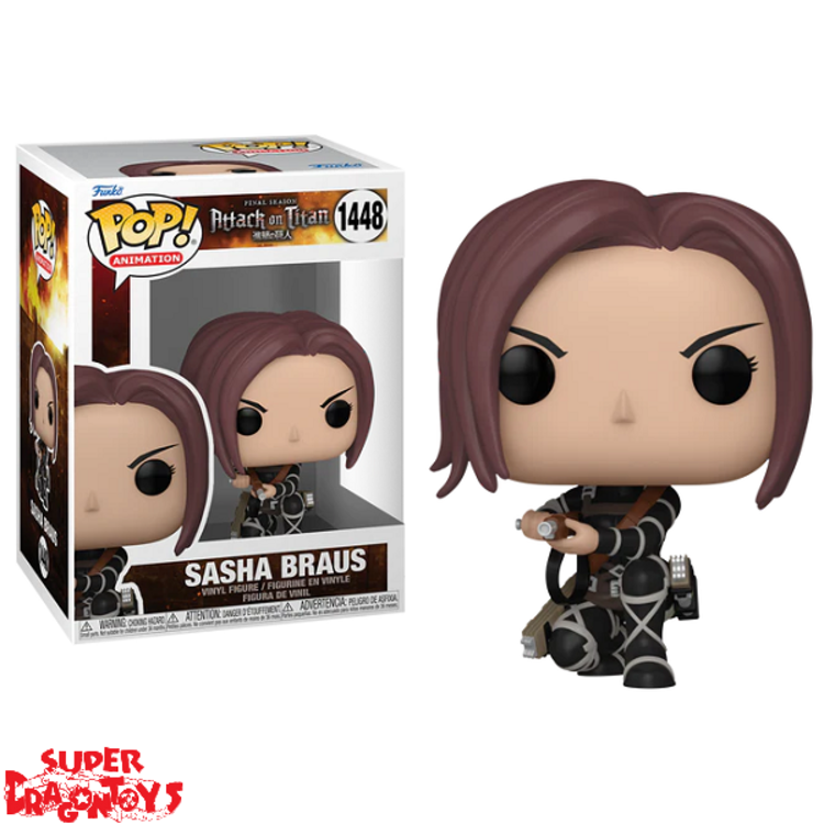 FUNKO ATTACK ON TITAN - SASHA BRAUS - FUNKO POP