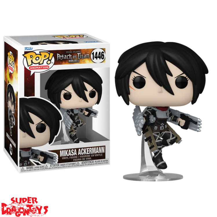 FUNKO ATTACK ON TITAN - MIKASA ACKERMAN [FINAL SEASON] - FUNKO POP