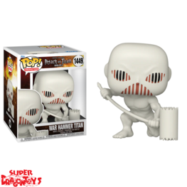 FUNKO ATTACK ON TITAN - WAR HAMMER TITAN -  FUNKO POP [SUPER SIZED]