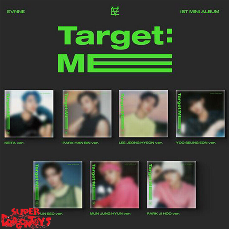 EVNNE (이븐) - TARGET : ME - [DIGIPACK VER.] - 1ST MINI ALBUM