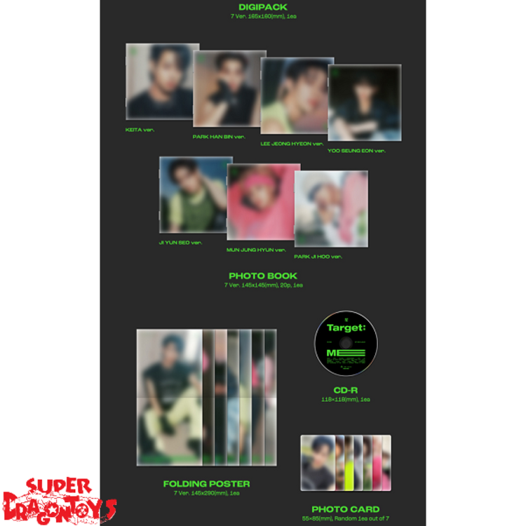 EVNNE (이븐) - TARGET : ME - [DIGIPACK VER.] - 1ST MINI ALBUM