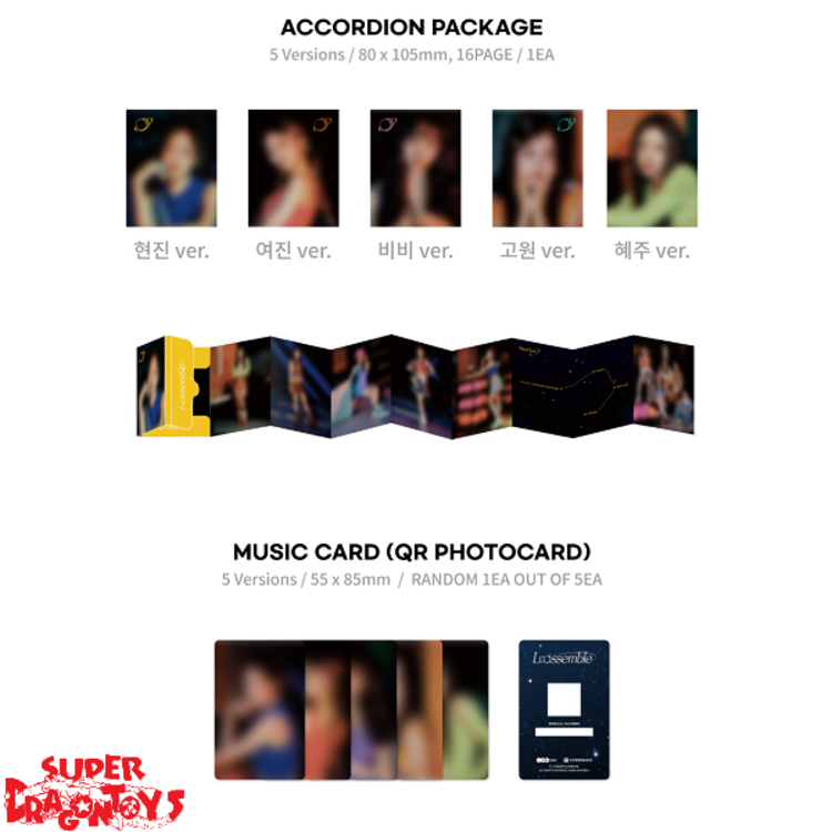 LOOSSEMBLE (루셈블) - LOOSSEMBLE - [EVER MUSIC ALBUM VER.] - 1ST MINI ALBUM