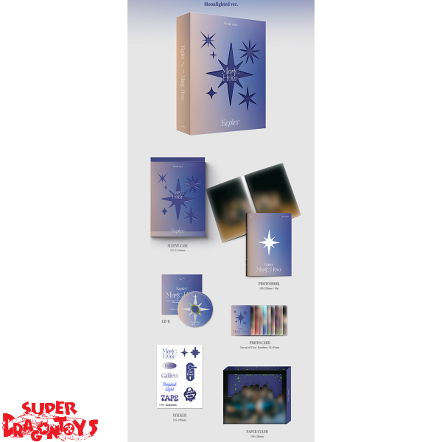 KEP1ER (케플러) - MAGIC HOUR - 5TH MINI ALBUM - SUPER DRAGON TOYS