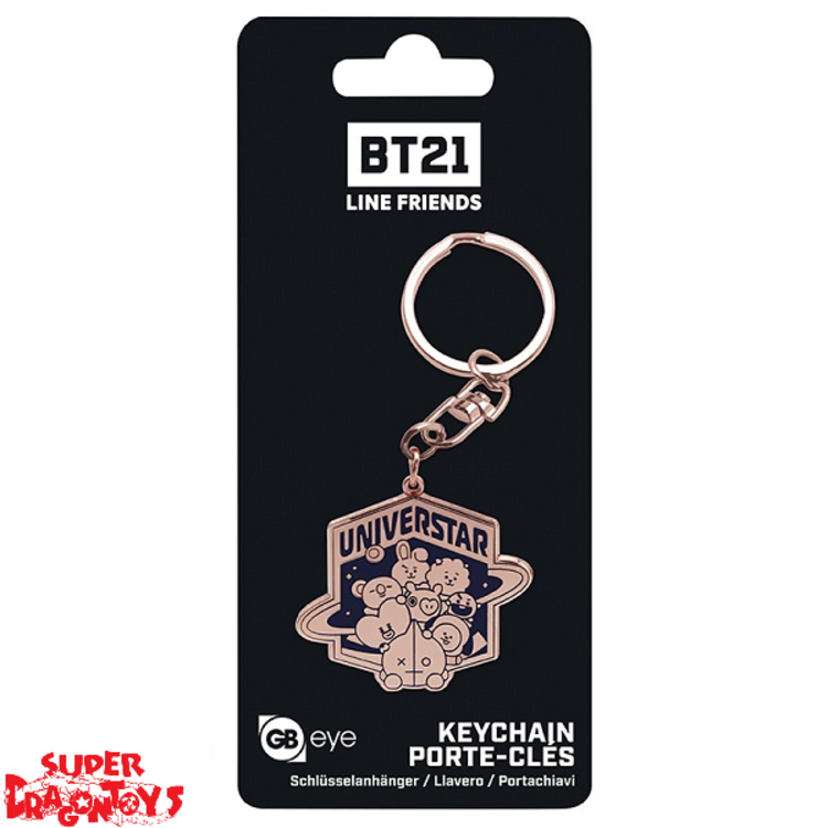BTS -  KEYCHAIN  "UNIVERSTAR" - BT21 COLLECTION