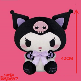 MY MELODY & KUROMI  - KUROMI [KURONEKO COSPLAY BIRHTDAY] - SUPER BIG DX PLUSH