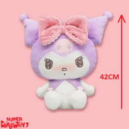 FURYU MY MELODY & KUROMI  - KUROMI - LOVELY PUFF BIG PLUSH