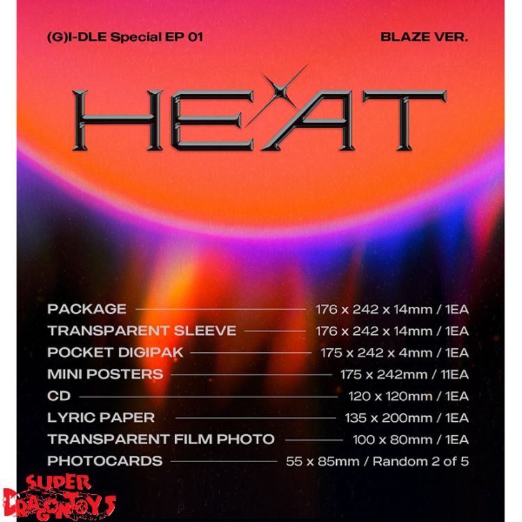 (G)I-DLE ((여자)아이들) - HEAT - SPECIAL 1ST EP