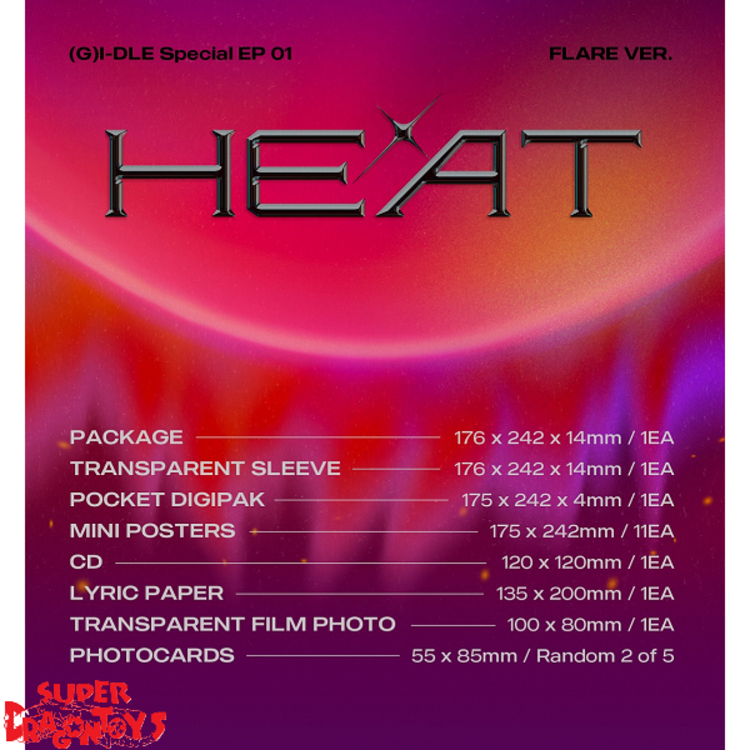 (G)I-DLE ((여자)아이들) - HEAT - SPECIAL 1ST EP