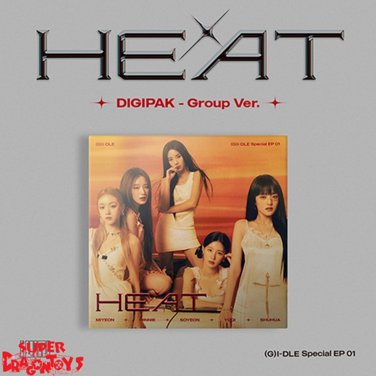 (G)I-DLE ((여자)아이들) - HEAT - [DIGIPACK / GROUP VER.] - SPECIAL 1ST EP
