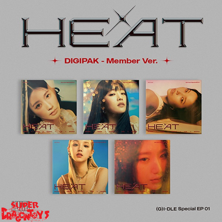 (G)I-DLE ((여자)아이들) - HEAT - [DIGIPACK / MEMBER VER.] - SPECIAL 1ST EP