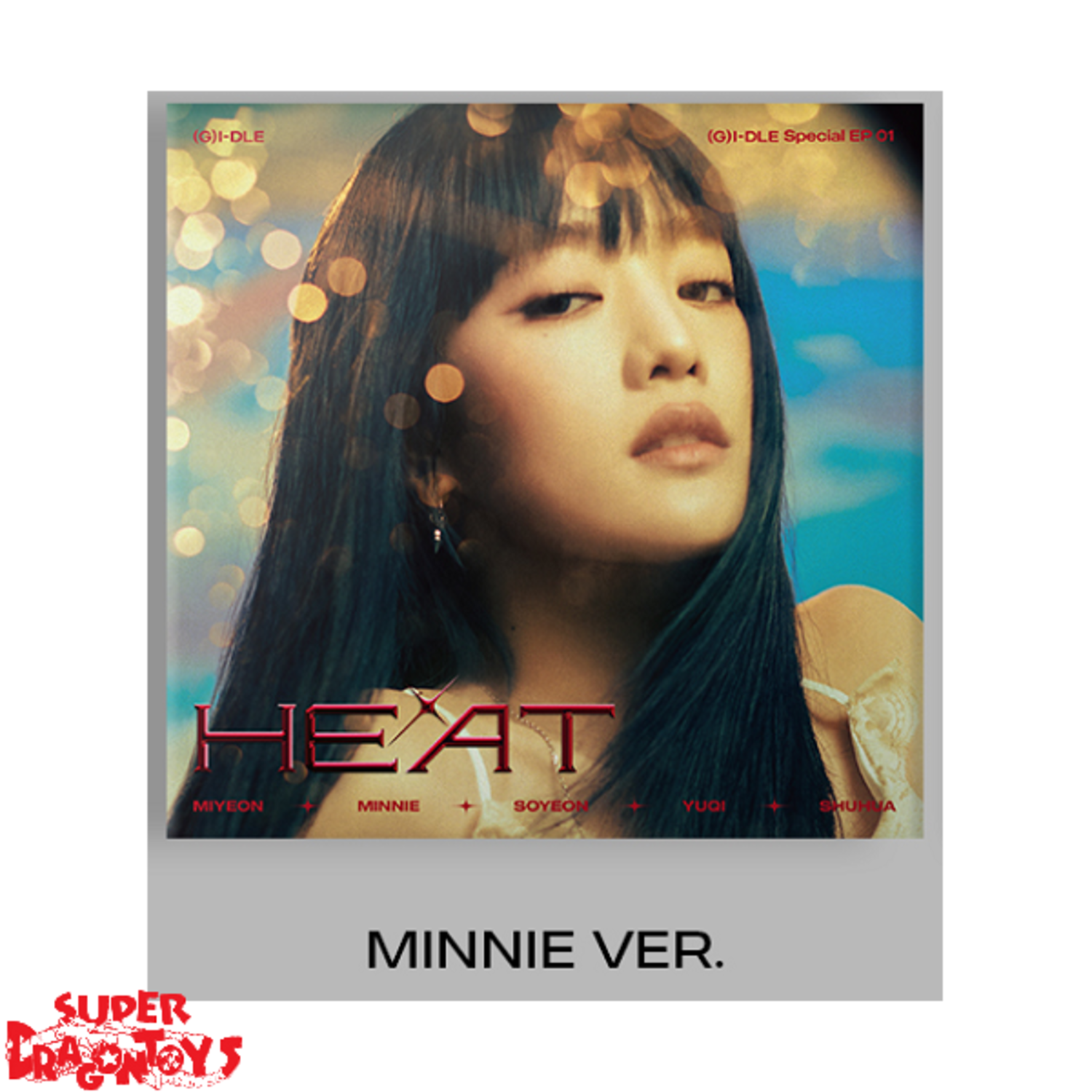 新品未開封 (G)I-DLE HEAT DIGIPAK ミンニ ver. G)I-DLE - [HEAT] (Special Album DIGIPAK MINNIE Version