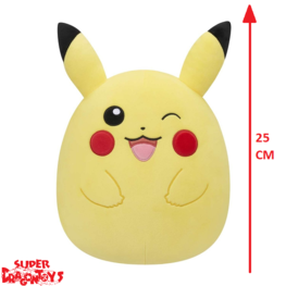 POKEMON - PIKACHU BLINKING [25CM] - POKEMON SQUISHMALLOWS PLUSH