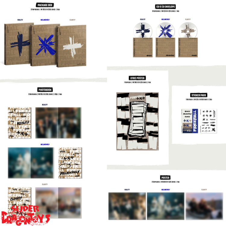 TXT (투모로우바이투게더) - THE NAME CHAPTER : FREEFALL - 3RD FULL ALBUM