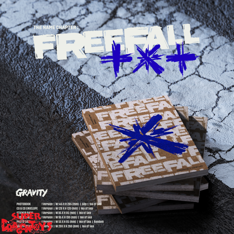 TXT (투모로우바이투게더) - THE NAME CHAPTER : FREEFALL - [GRAVITY VER.] - 3RD FULL ALBUM